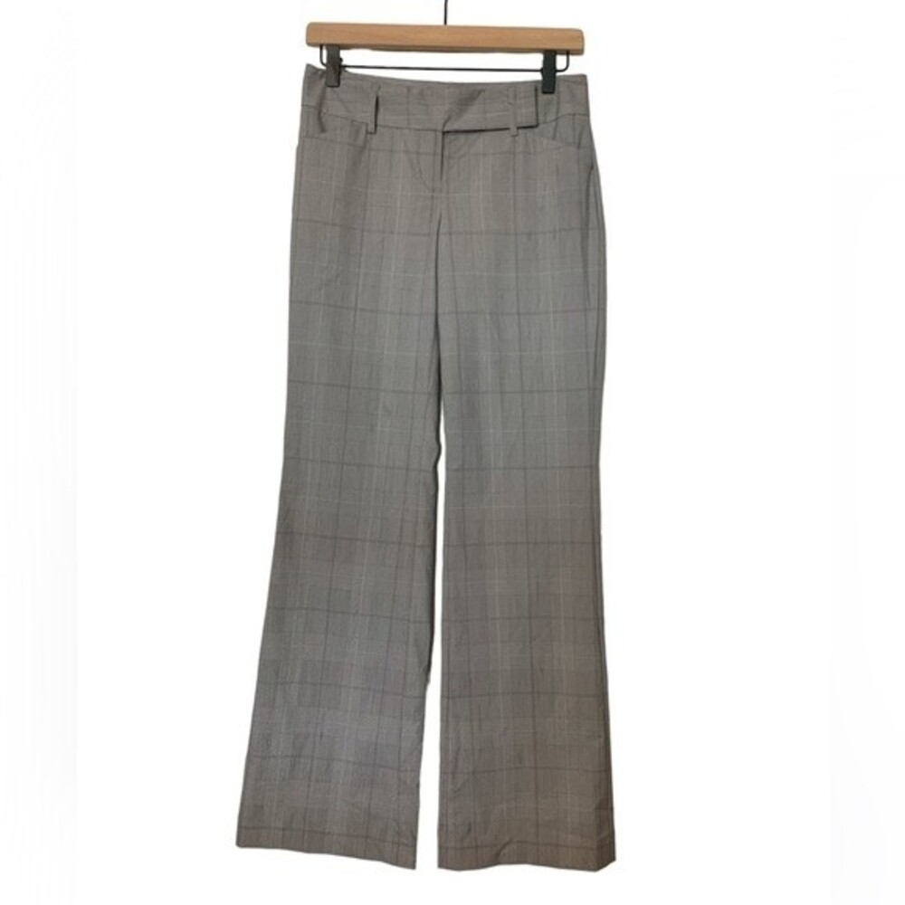 Nwt Express low waist Design Studio Plaid Wide Leg Pant. Size 0
